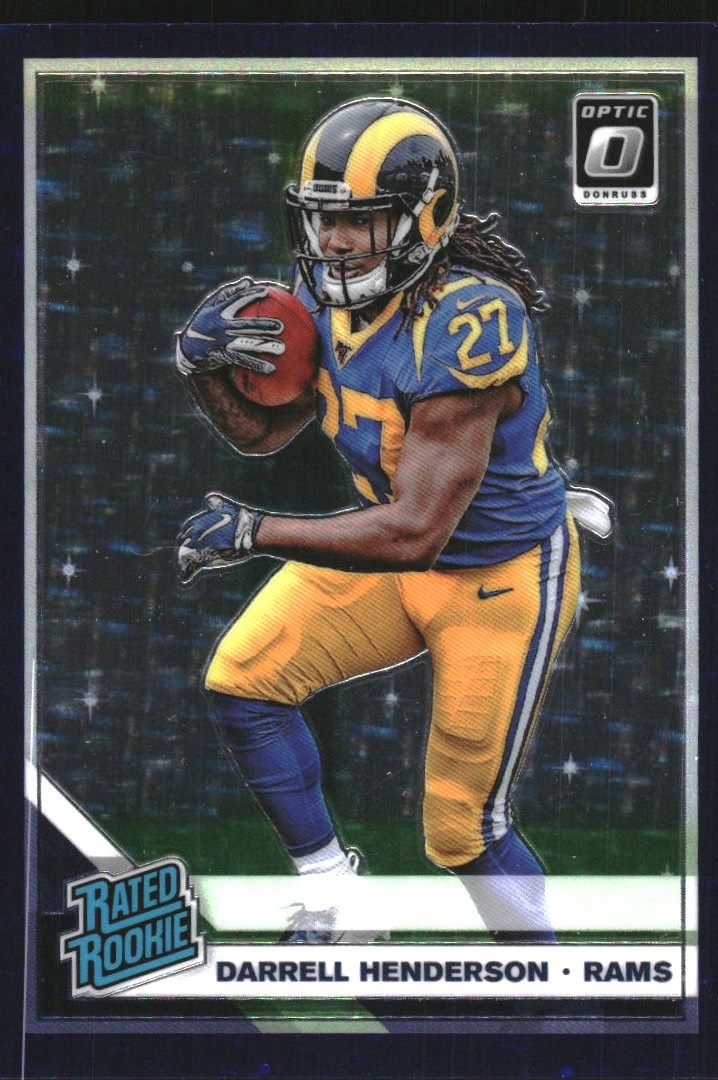 2019 Donruss Optic Purple Stars #160 Darrell Henderson RR
