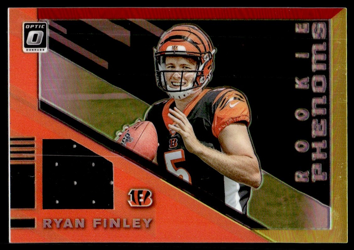 2019 Donruss Optic Rookie Phenoms Jerseys Horizontal #RP6 Ryan Finley