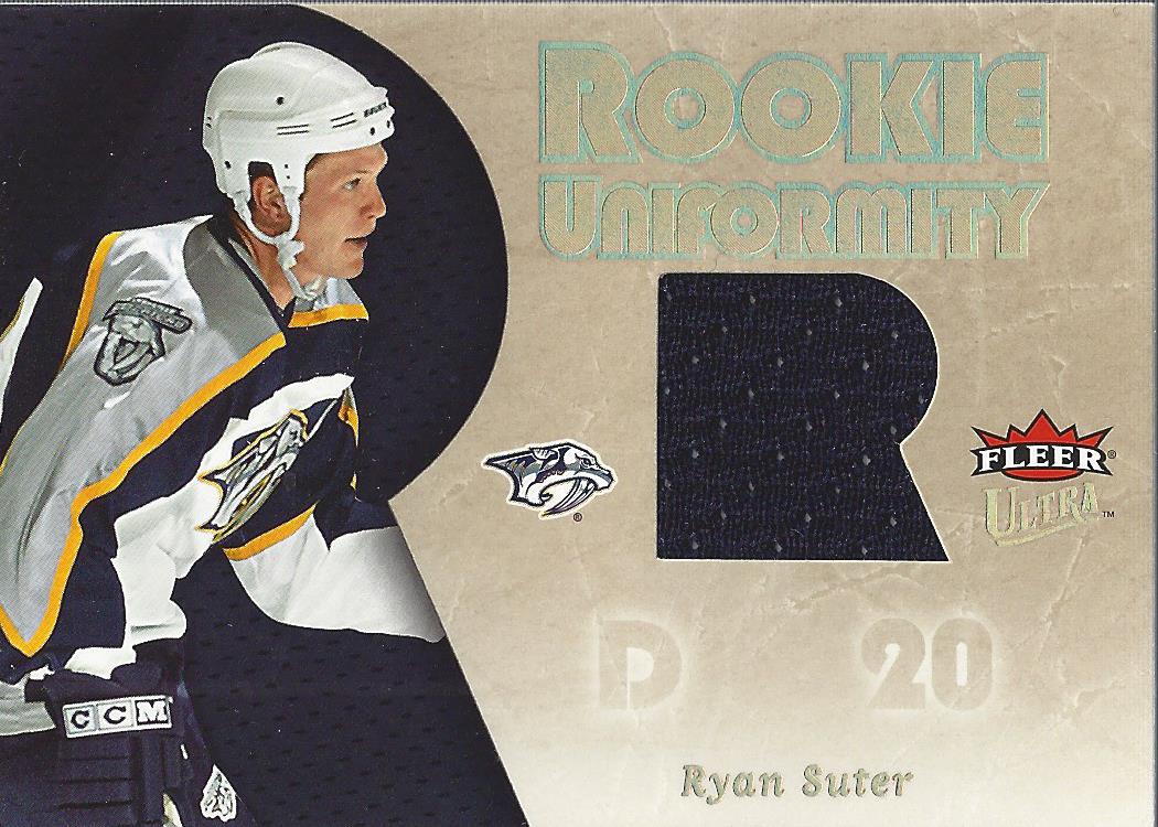 2005-06 Ultra Rookie Uniformity Jerseys #RURS Ryan Suter