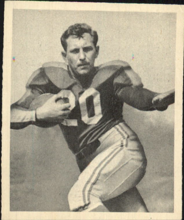 1948 Bowman #30 Vic Lindskog Philadelphia Eagles Football Card Ex+