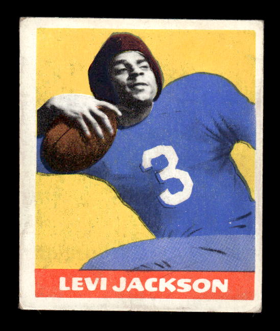 1948 Leaf #5A Levi Jackson BJ RC/Blue jersey)