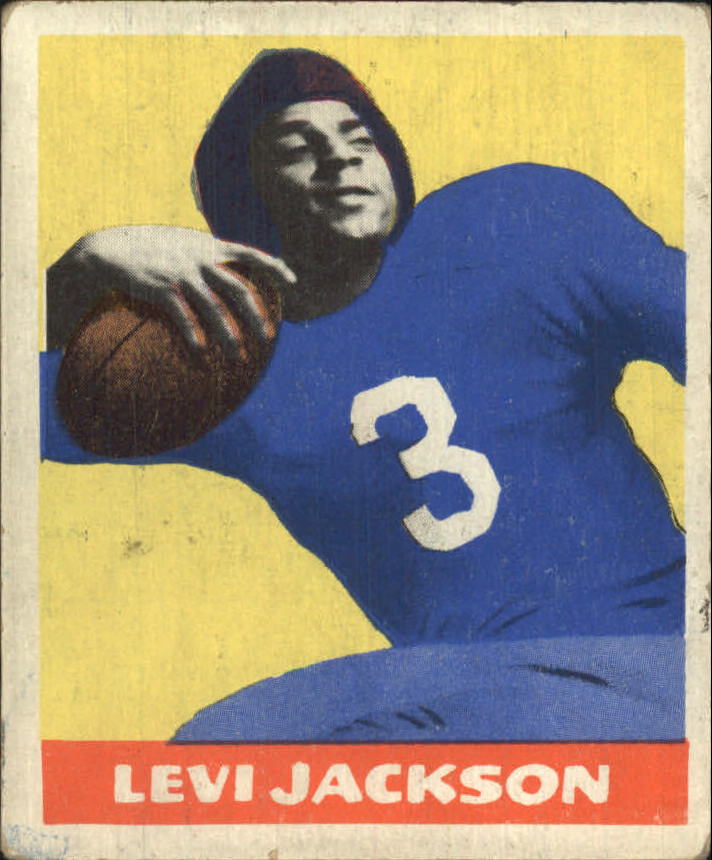 1948 Leaf #5A Levi Jackson BJ RC/Blue jersey)