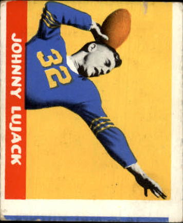 1948 Leaf #13A Johnny Lujack RC