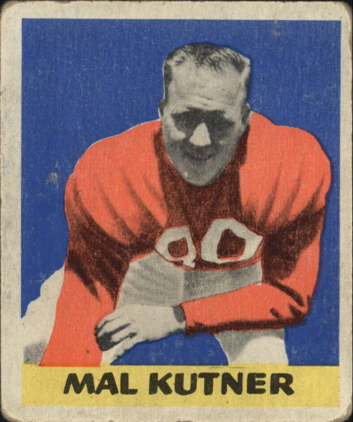 1948 Leaf #14A Mal Kutner BL RC/(Black letter name on front)