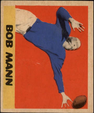 1949 Leaf #17 Bob Mann