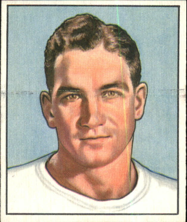 1950 Bowman #41 Adrian Burk RC