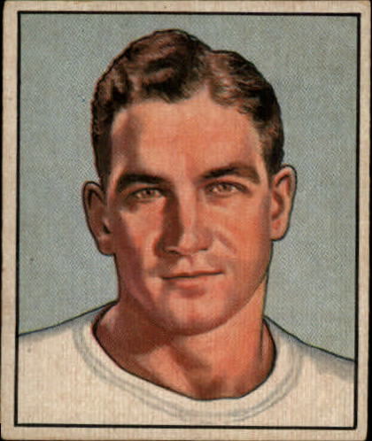 1950 Bowman #41 Adrian Burk RC