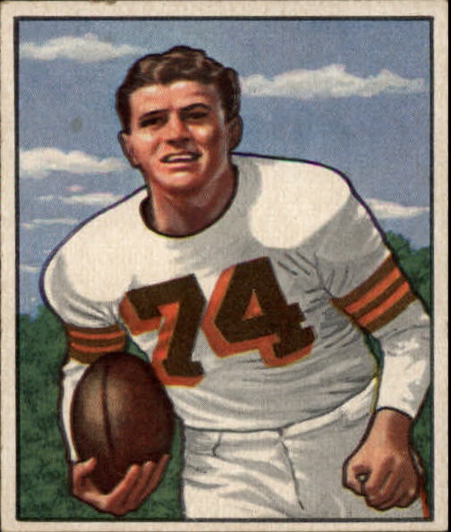 1950 Bowman #79 Tony Adamle RC