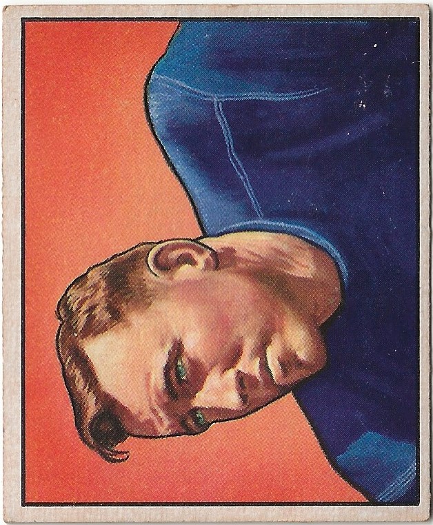1950 Bowman #84 Barney Poole RC