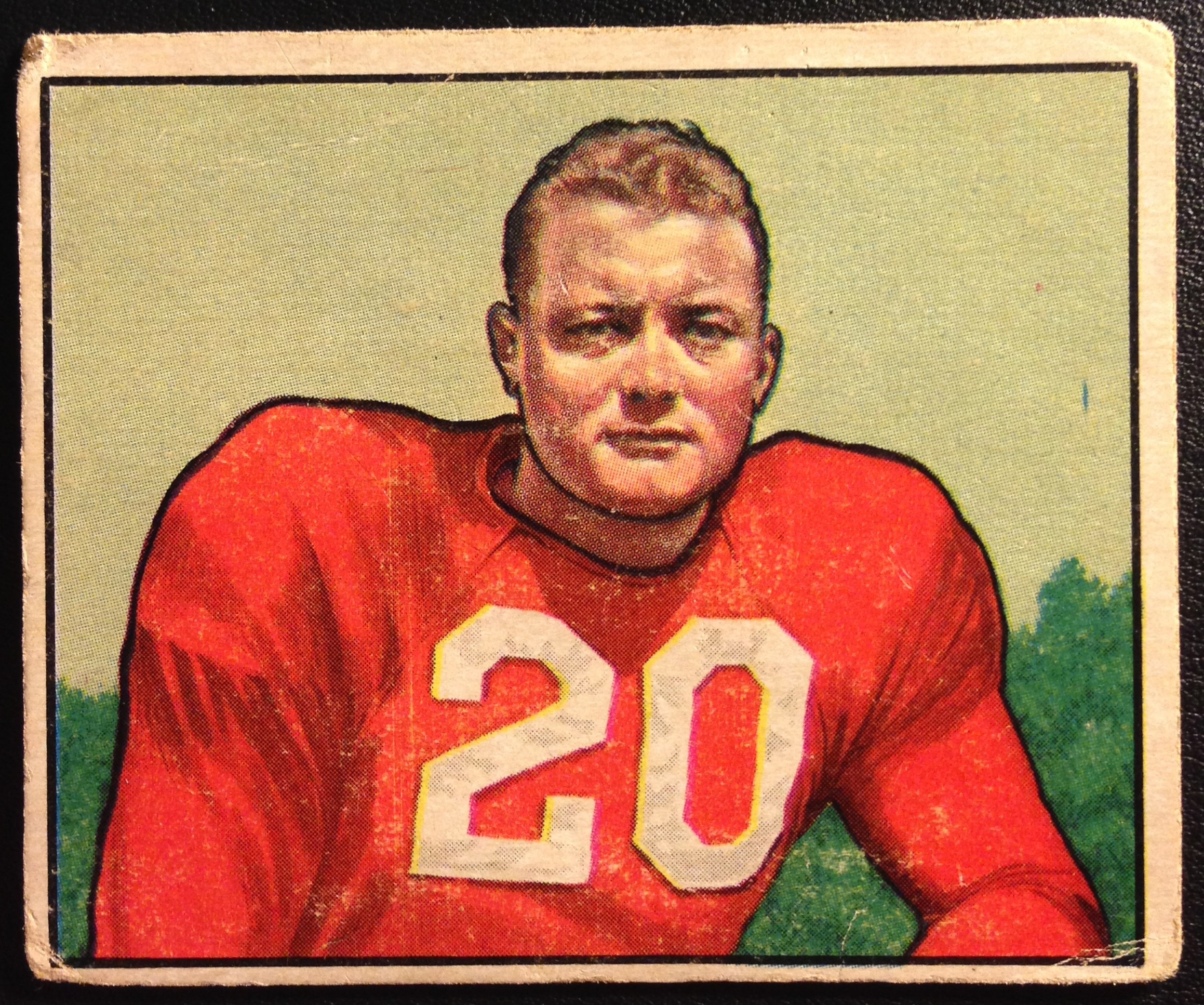 1950 Bowman #92 Buster Ramsey RC