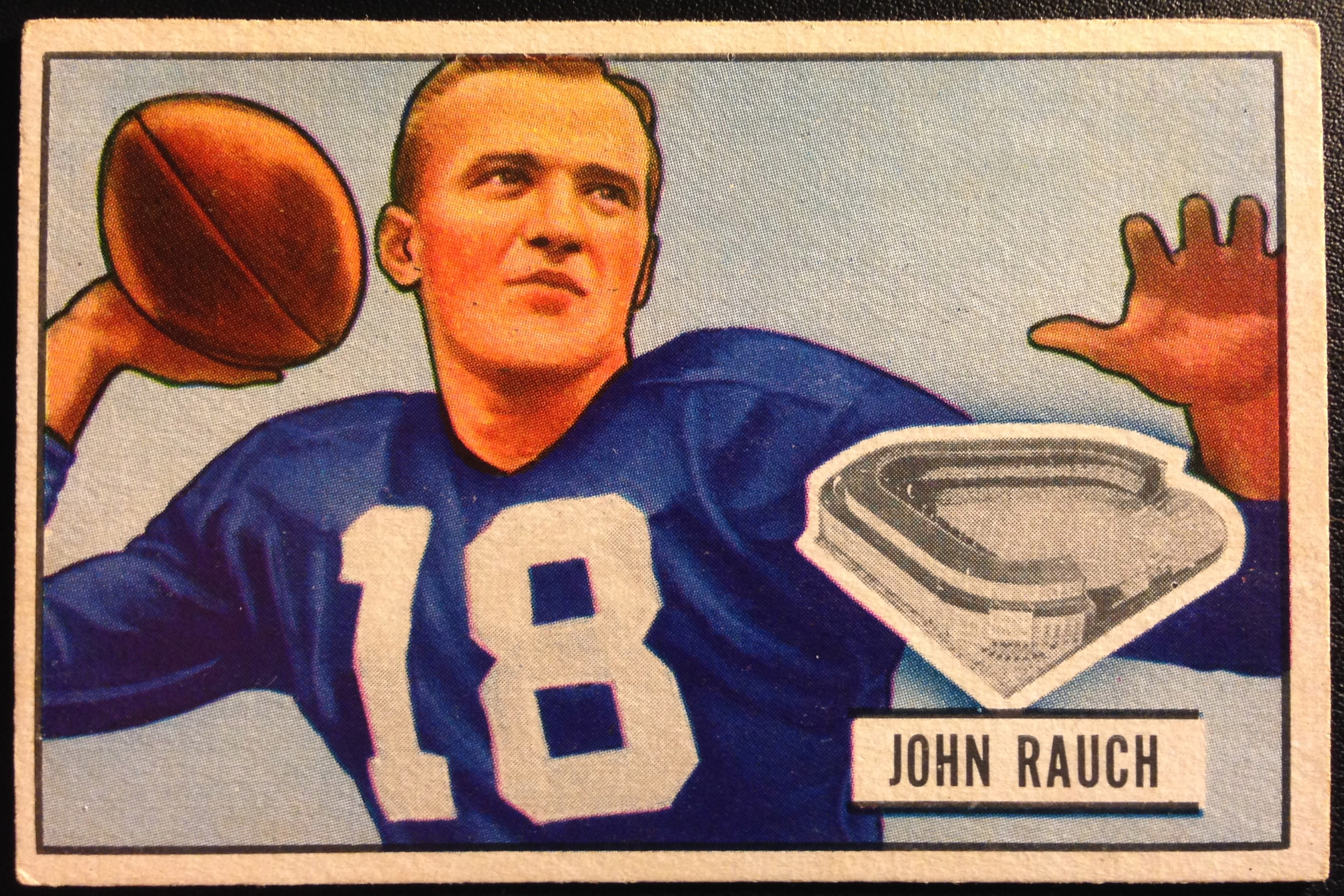 1951 Bowman #44 John Rauch