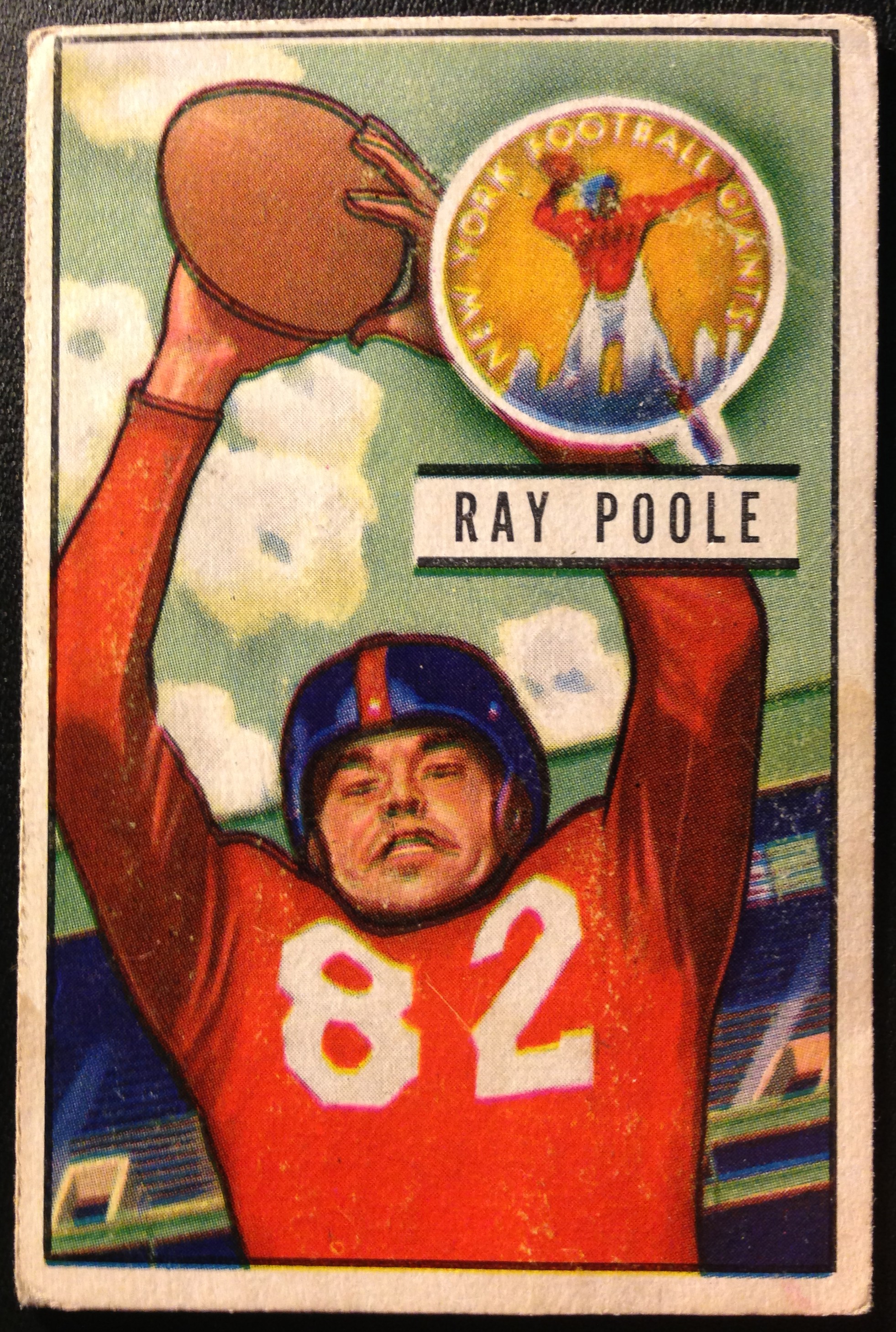 1951 Bowman #93 Ray Poole