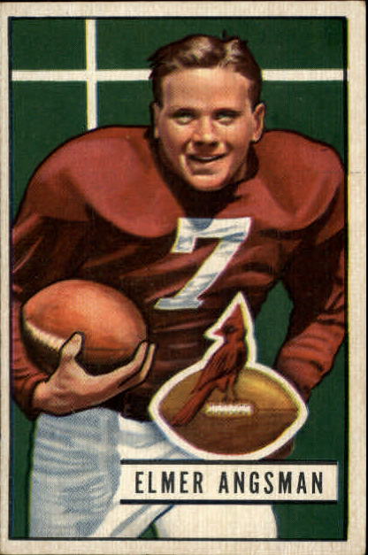 1951 Bowman #97 Elmer Bud Angsman