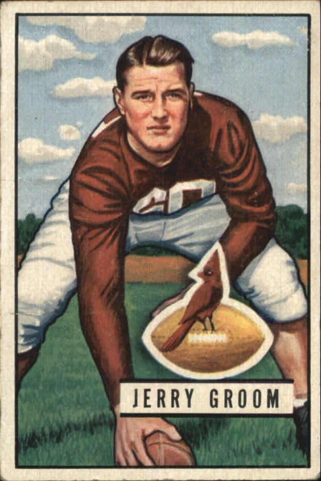 1951 Bowman #99 Jerry Groom RC