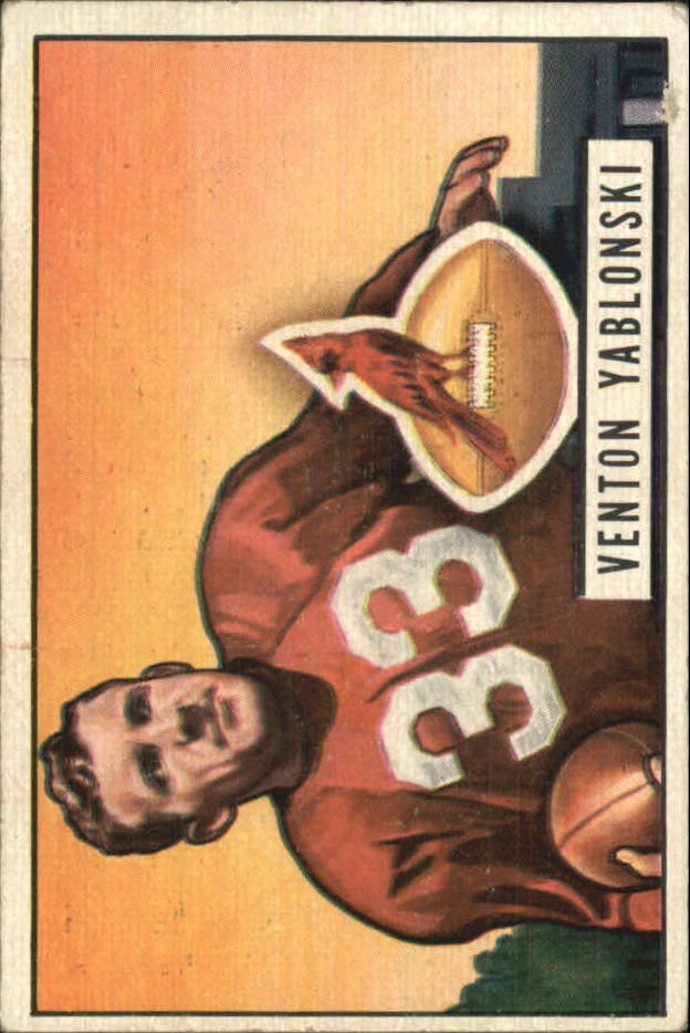1951 Bowman #138 Ventan Yablonski