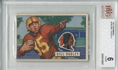1951 Bowman #144 Bill Dudley