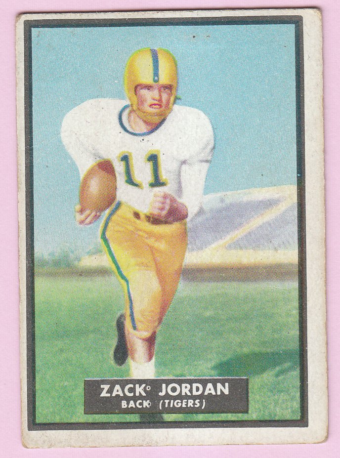 1951 Topps Magic #41 Zack Jordan RC