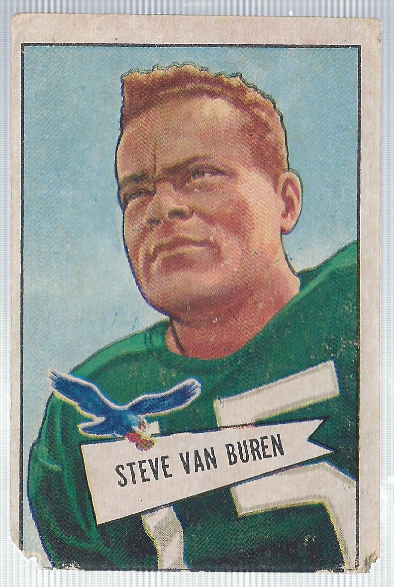 1952 Bowman Large #45 Steve Van Buren SP