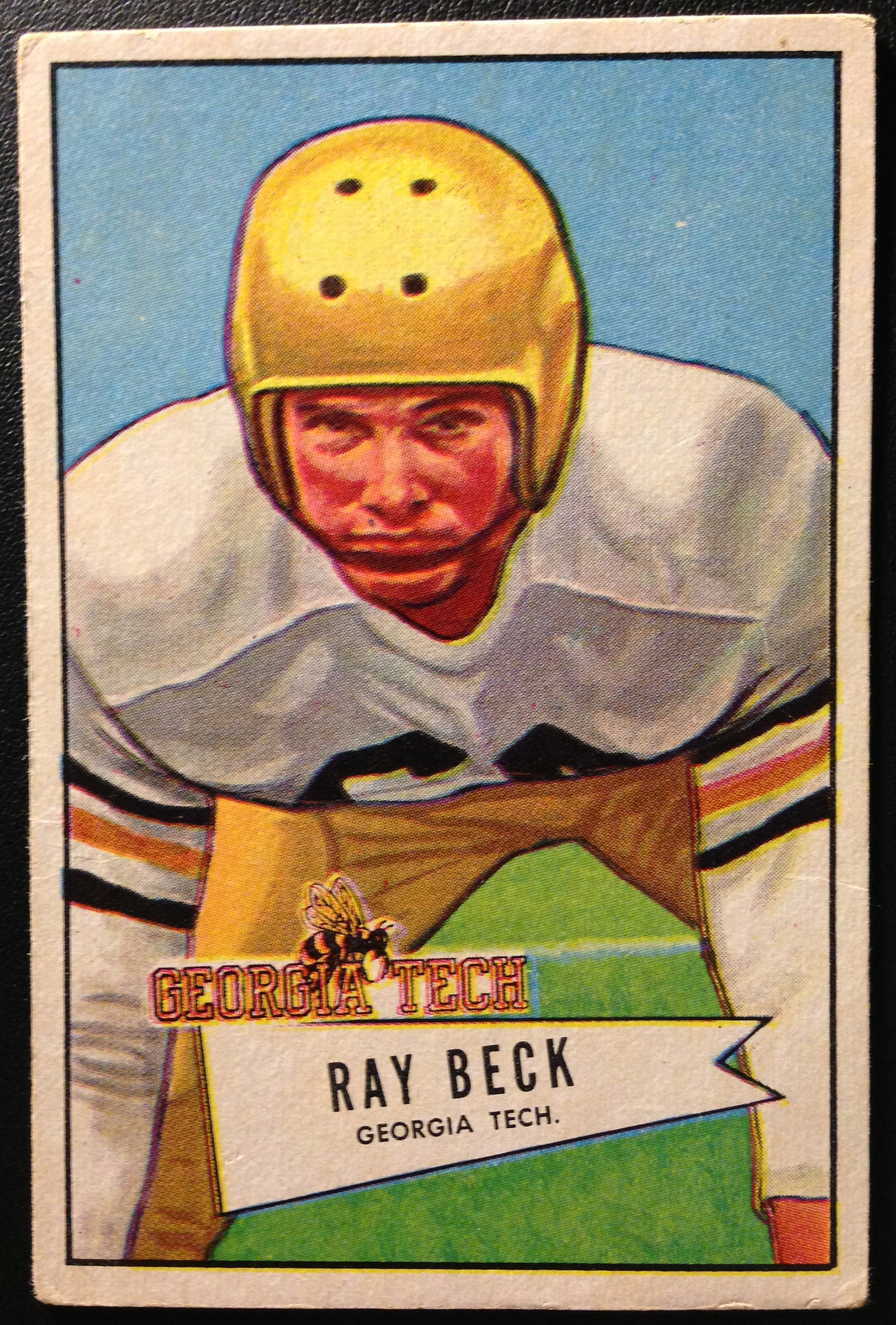 1952 Bowman Large #51 Ray Beck