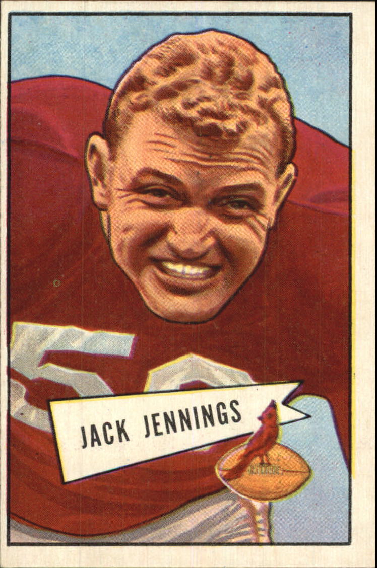 1952 Bowman Large #59 Jack Jennings