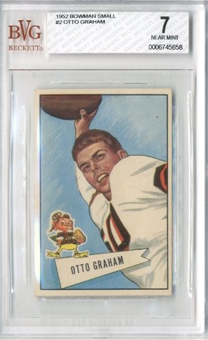 1952 Bowman Small #2 Otto Graham