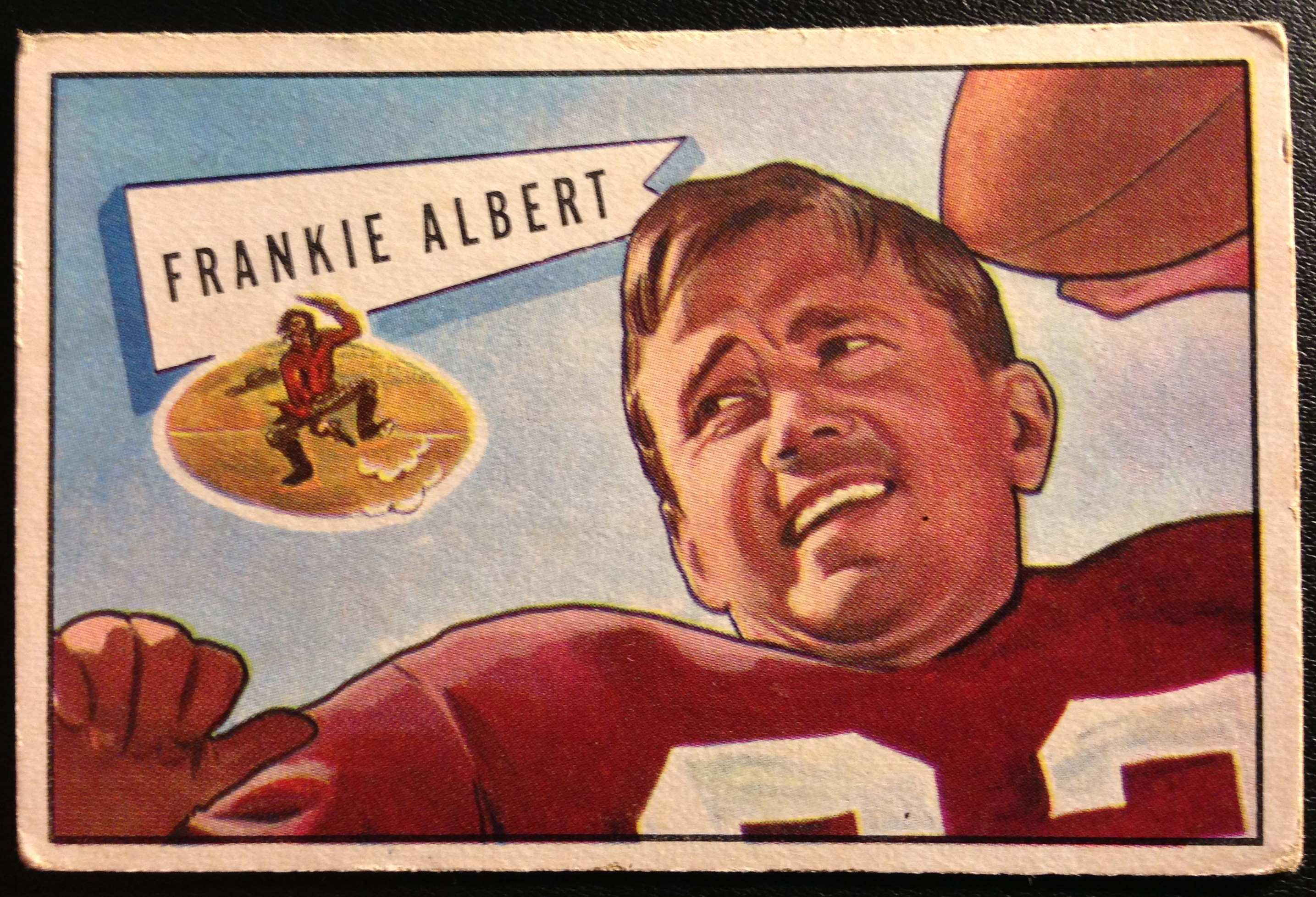 1952 Bowman Small #5 Frankie Albert