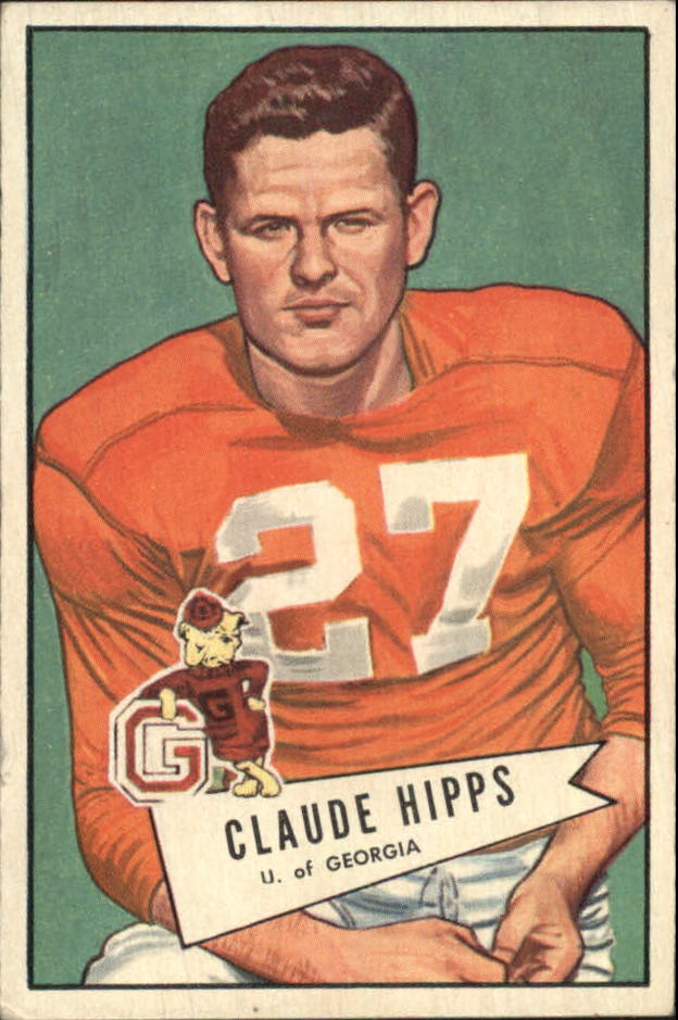 1952 Bowman Small #41 Claude Hipps