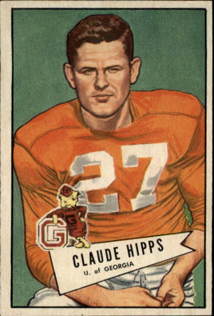 1952 Bowman Small #41 Claude Hipps