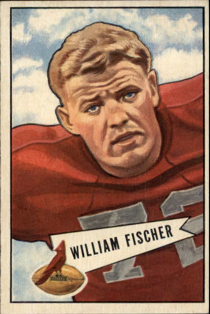 1952 Bowman Small #47 Bill Fischer