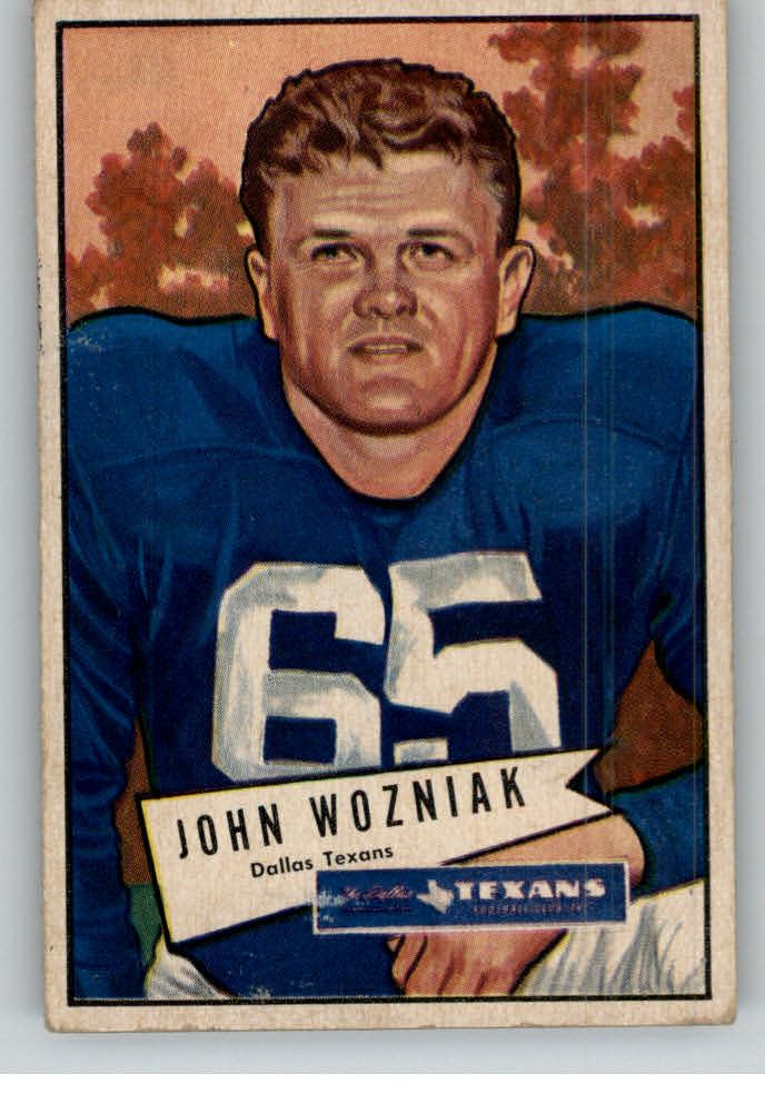 1952 Bowman Small #97 John Wozniak