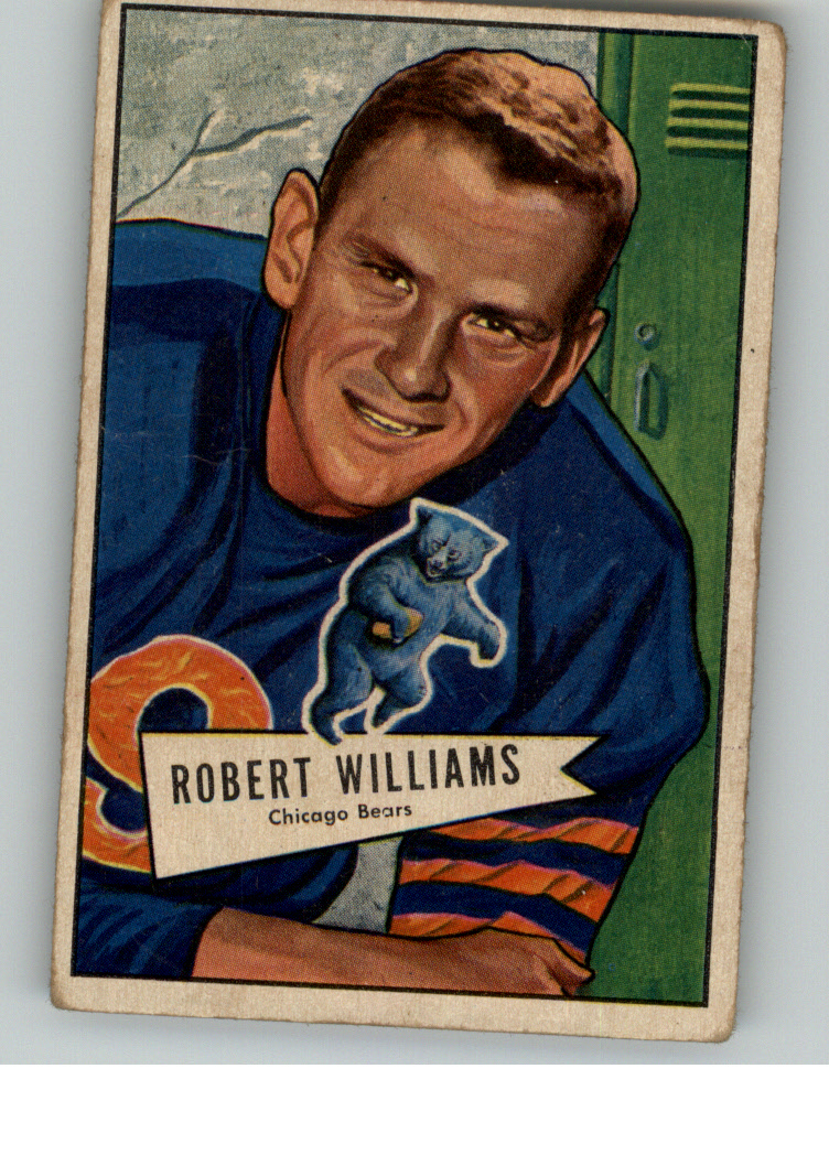 1952 Bowman Small #133 Bob Williams