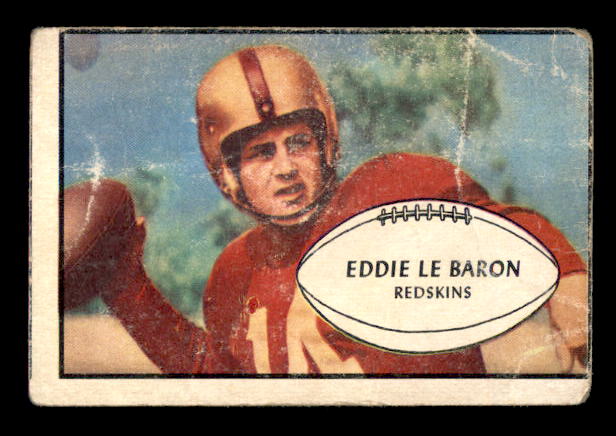 1953 Bowman #1 Eddie LeBaron RC