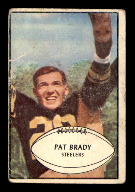 1953 Bowman #10 Pat Brady RC