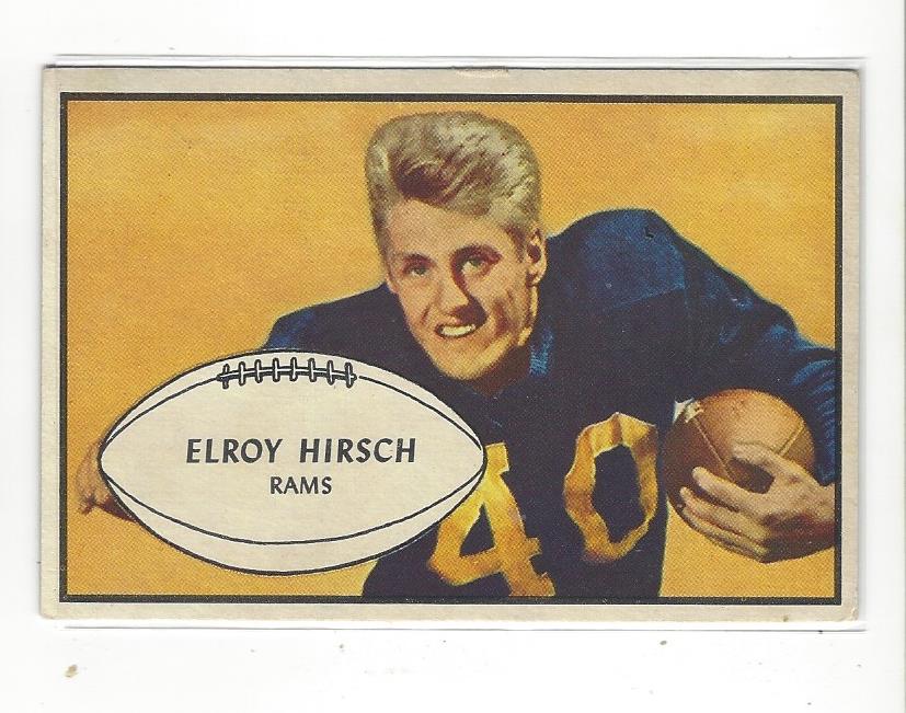 1953 Bowman #22 Elroy Hirsch