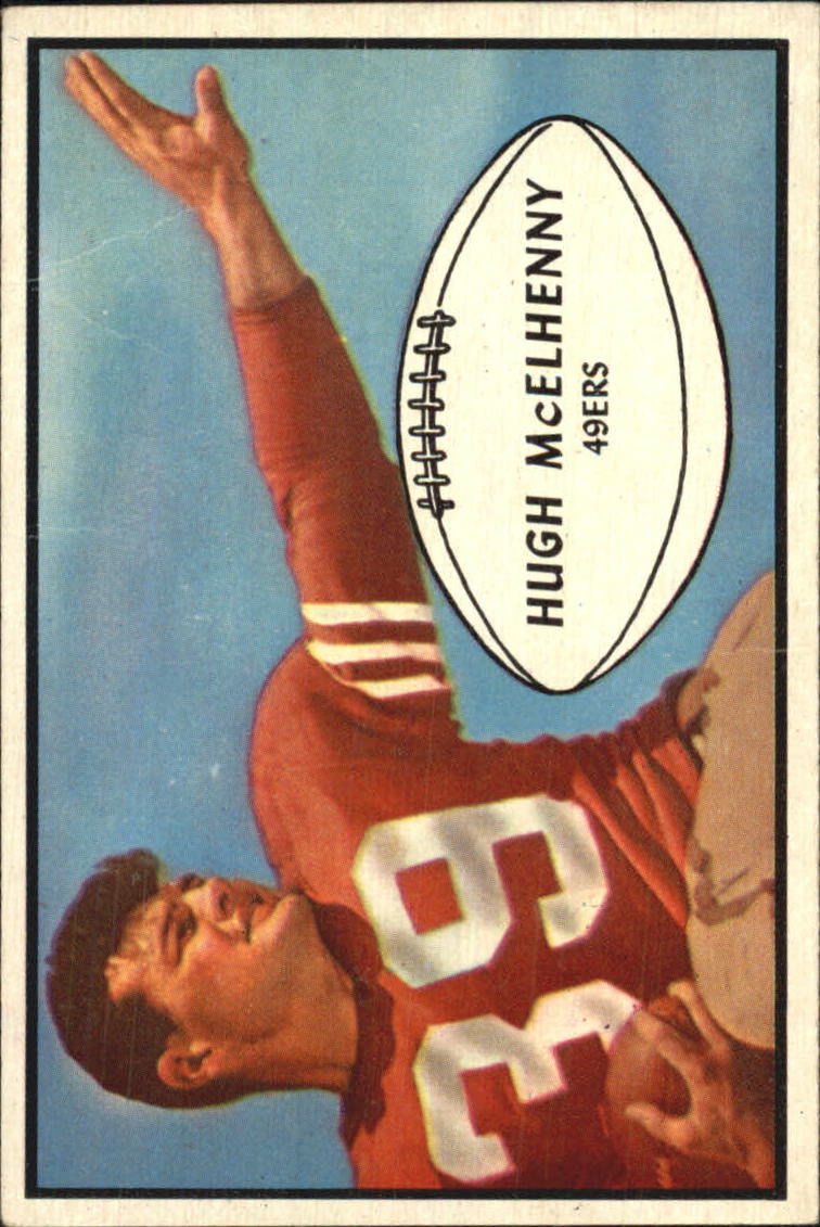 1953 Bowman #32 Hugh McElhenny