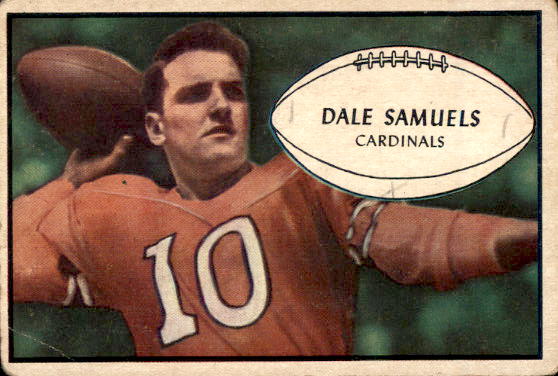1953 Bowman #33 Dale Samuels