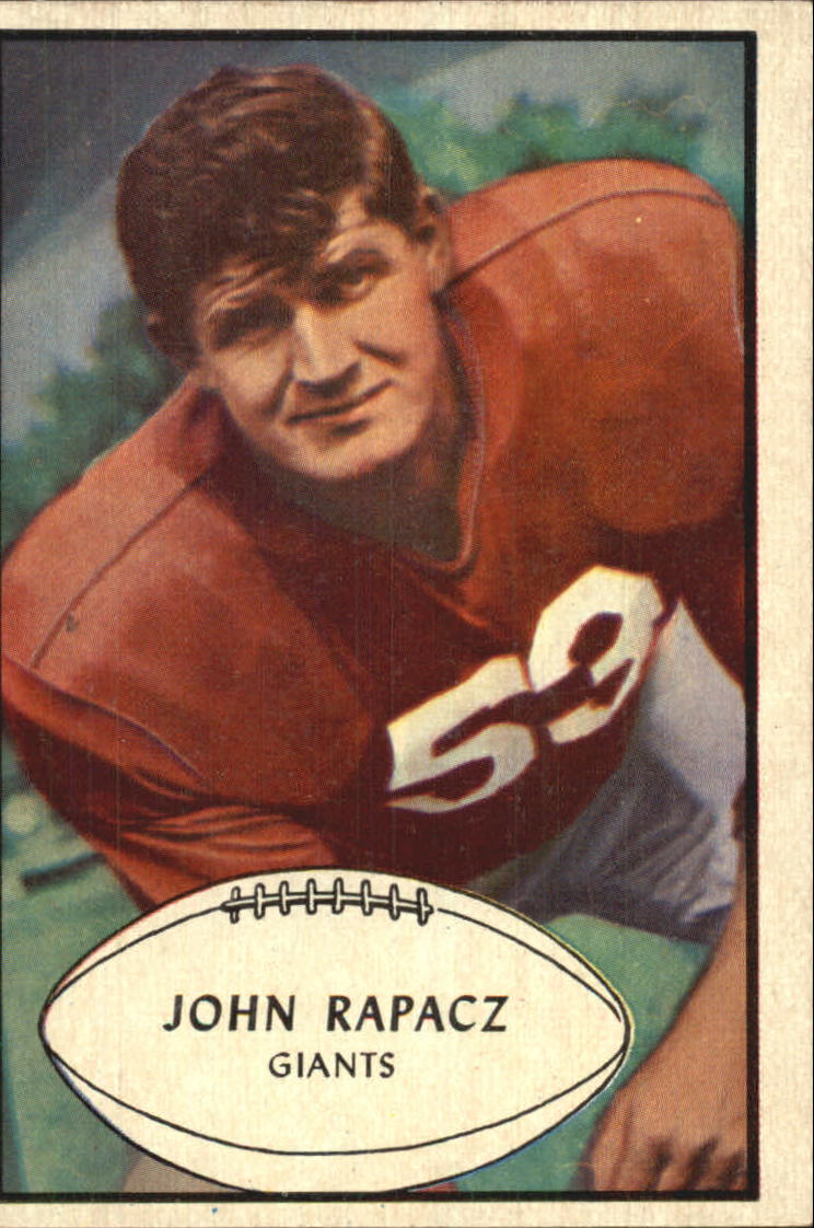 1953 Bowman #57 John Rapacz SP