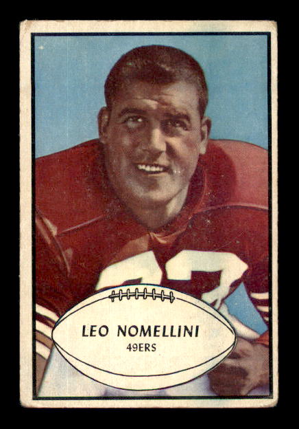 1953 Bowman #88 Leo Nomellini