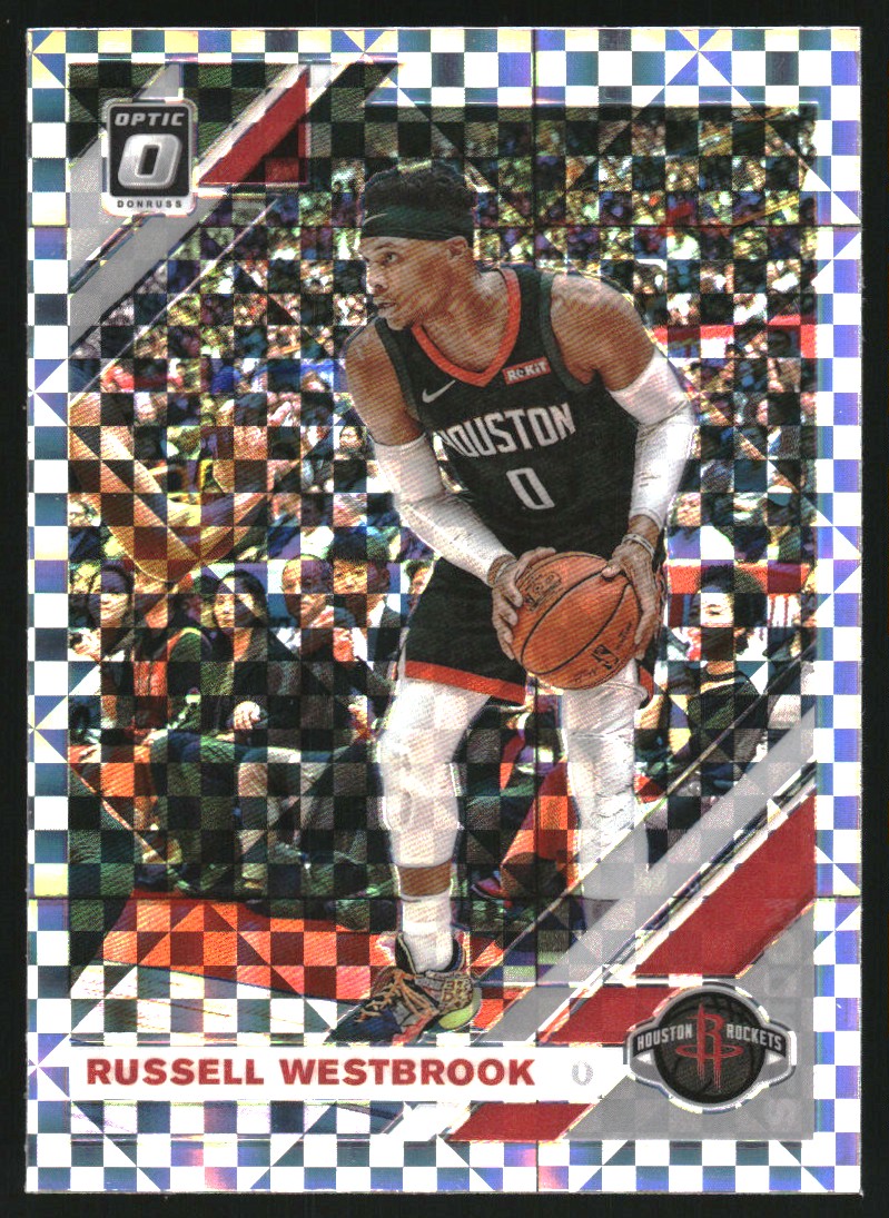 2019-20 Donruss Optic Checkerboard #58 Russell Westbrook