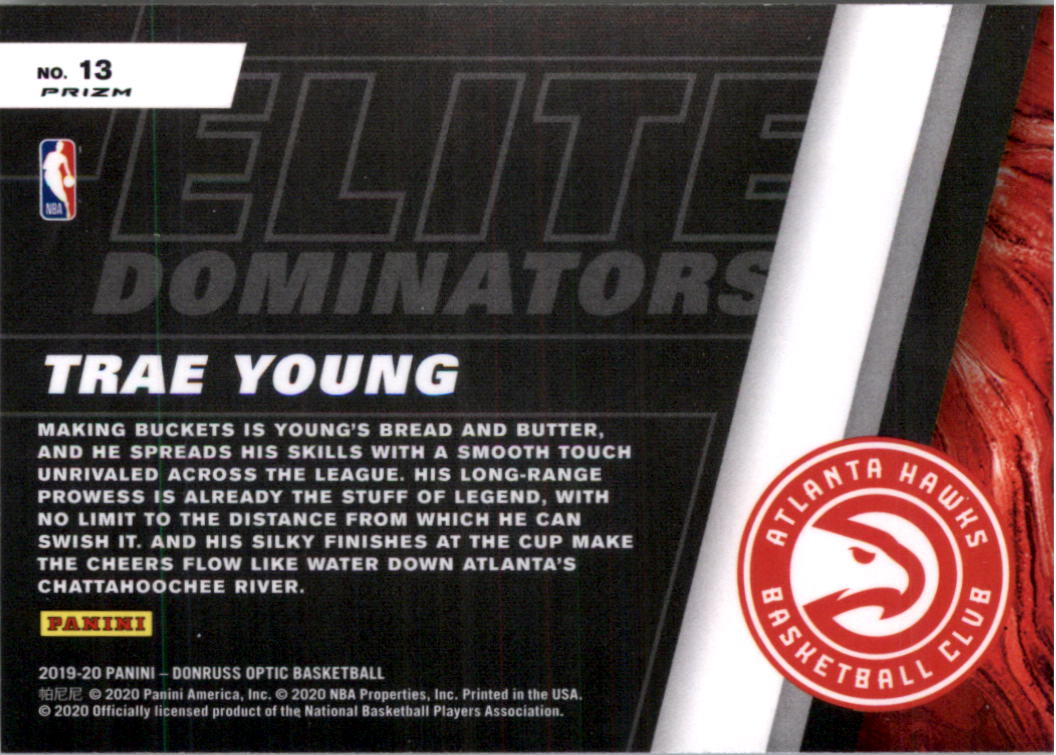 2019-20 Donruss Optic Basketball Card Pick (Inserts)