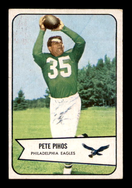 1954 Bowman #9 Pete Pihos