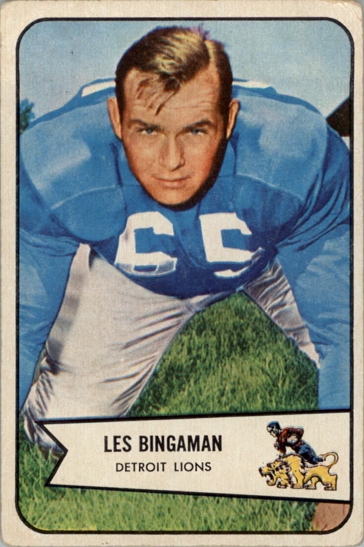 1954 Bowman #29 Les Bingaman RC