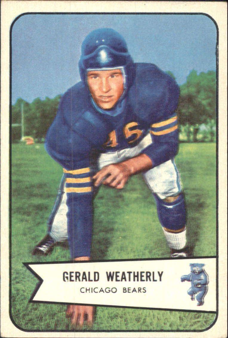 1954 Bowman #47 Gerald Weatherly