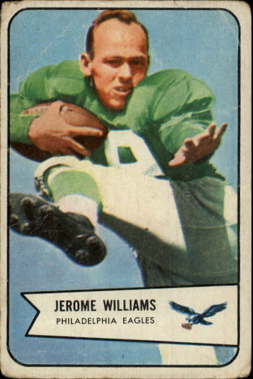 1954 Bowman #104 Jerry Williams