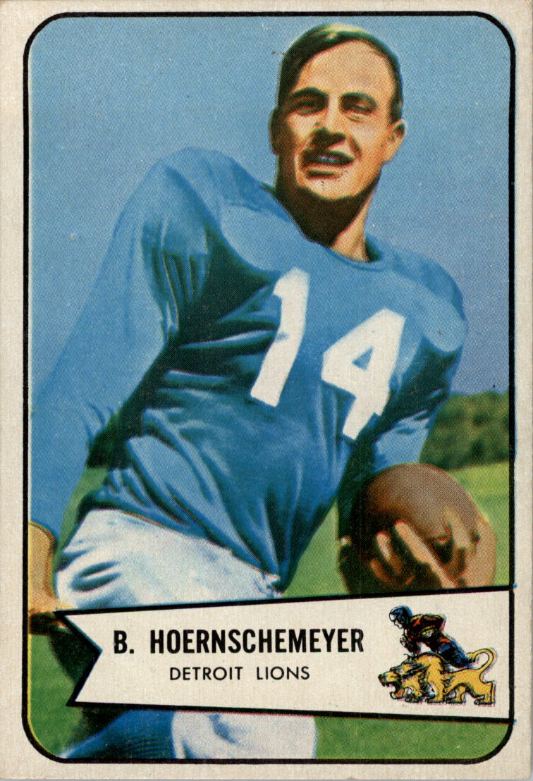 1954 Bowman #124 Bob Hoernschemeyer