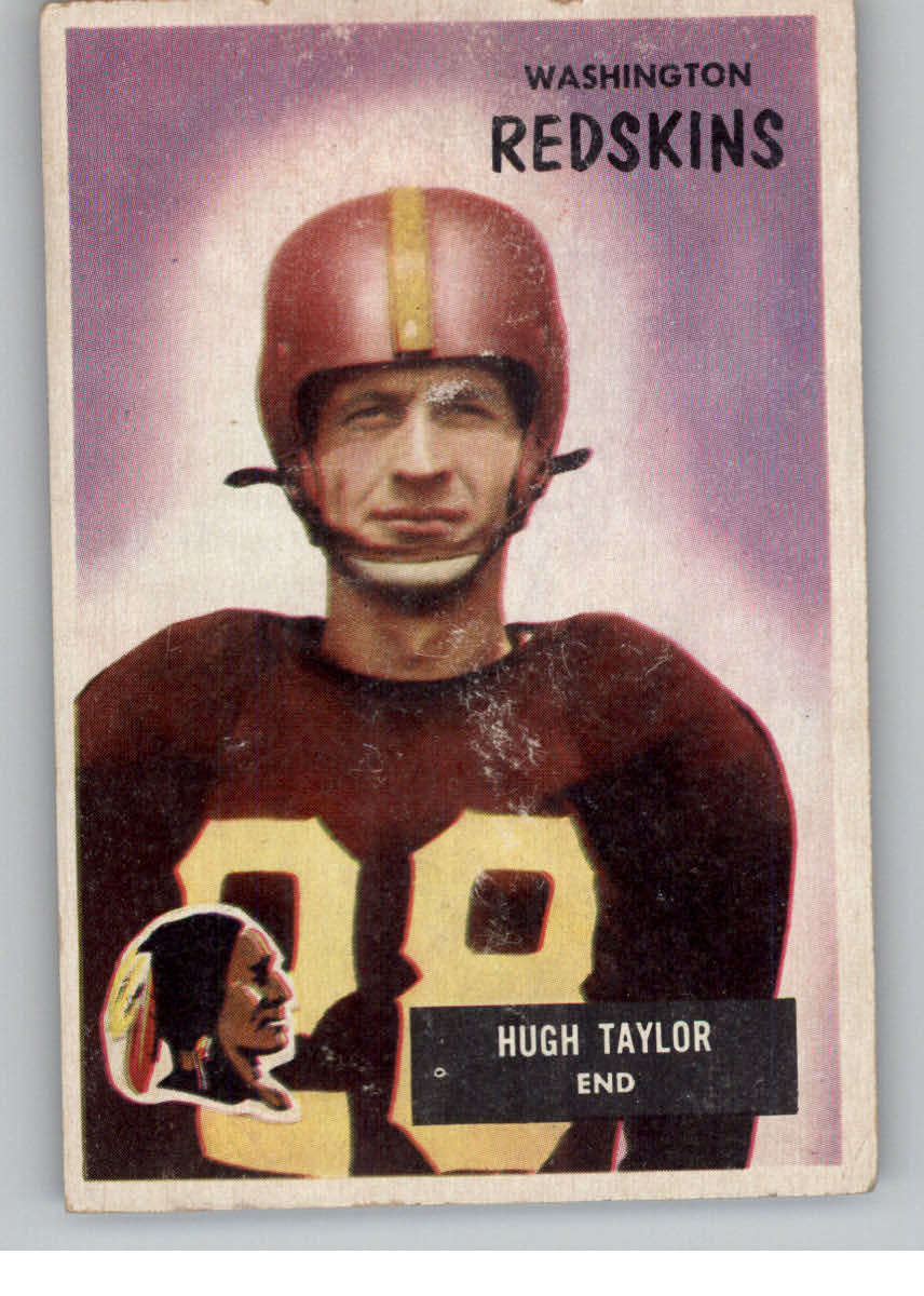1955 Bowman #6 Hugh Taylor UER