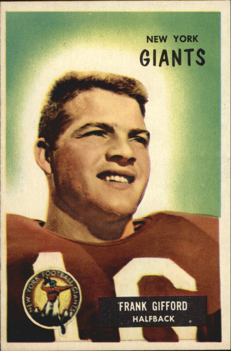1955 Bowman #7 Frank Gifford