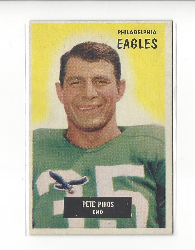 1955 Bowman #10 Pete Pihos