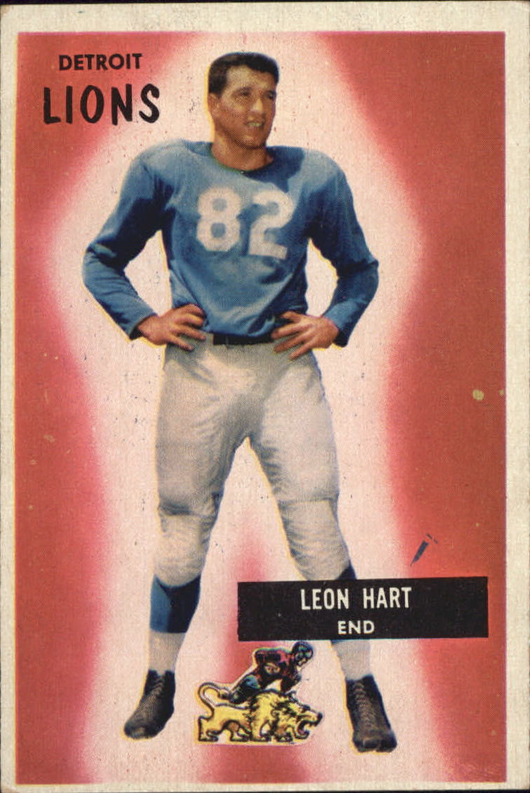 1955 Bowman #19 Leon Hart