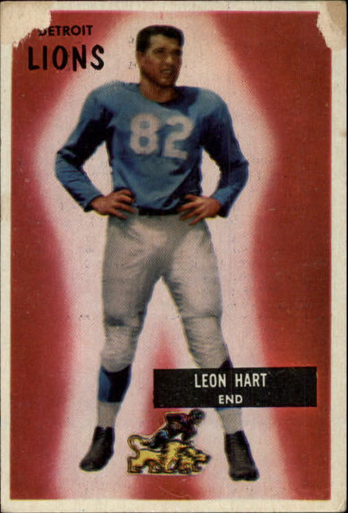 1955 Bowman #19 Leon Hart